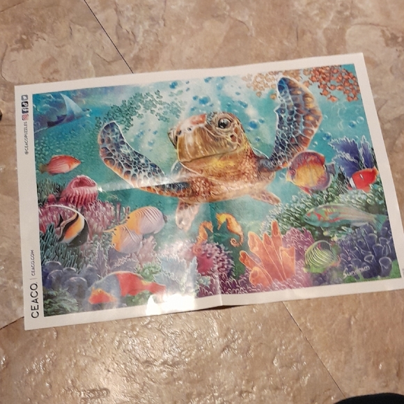 Turtle Flight Puzzle - Multicolor - Picture 3 of 3